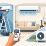 Guia de instalação de ar condicionado em casa